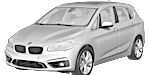 BMW F45 P1480 Fault Code